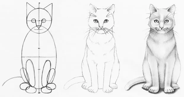 Drawing:a4z_-ymtkr8= cat